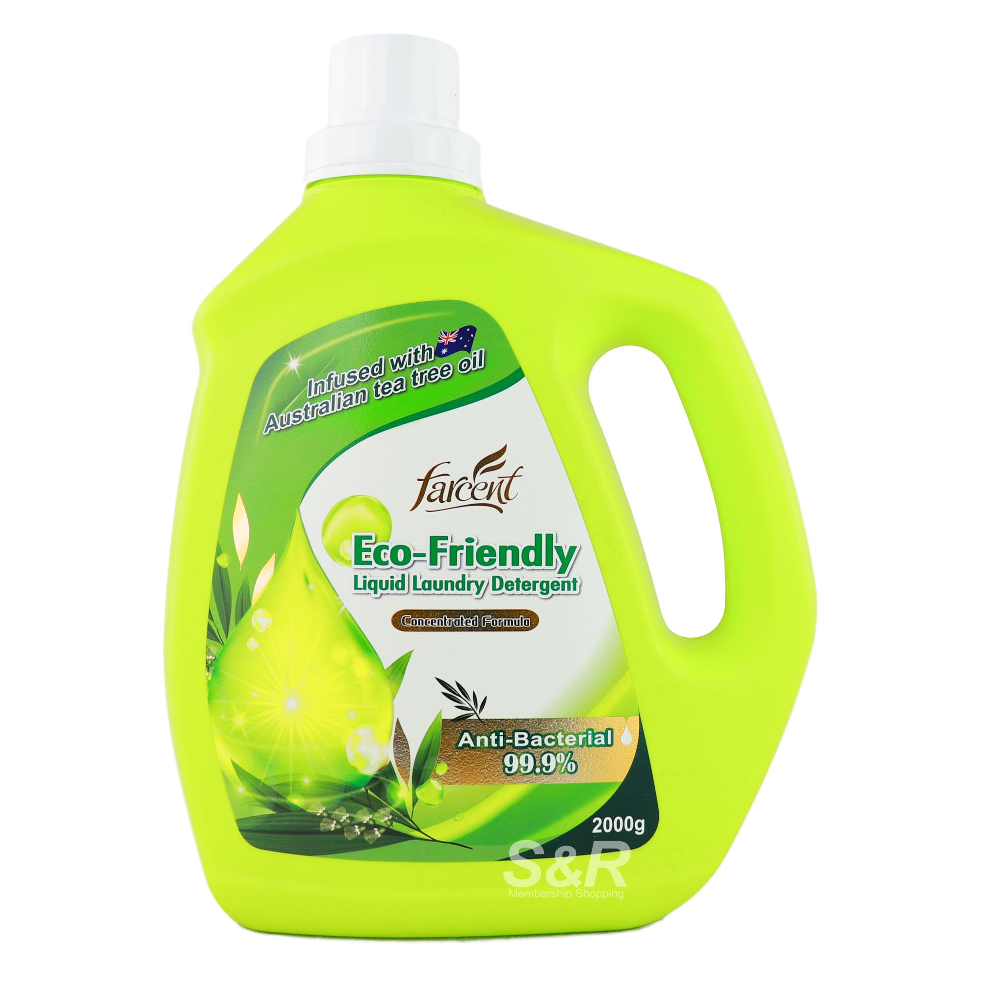 Farcent Eco-Friendly Liquid Laundry Detergent 2kg Farcent Eco-Friendly Liquid Laundry Detergent 2kg